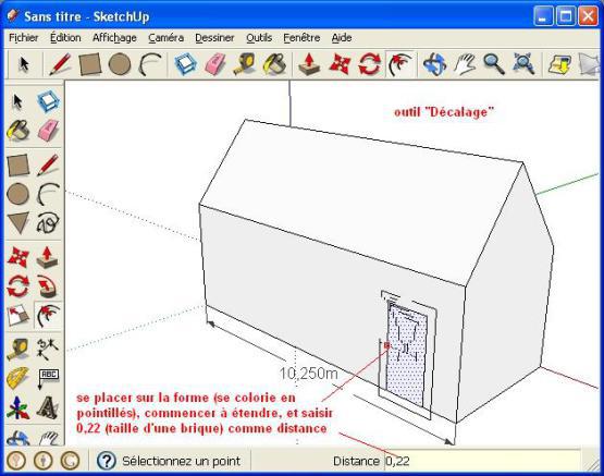 Faire plan de la maison