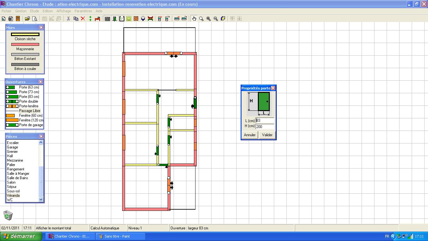 Simulateur plan de maison