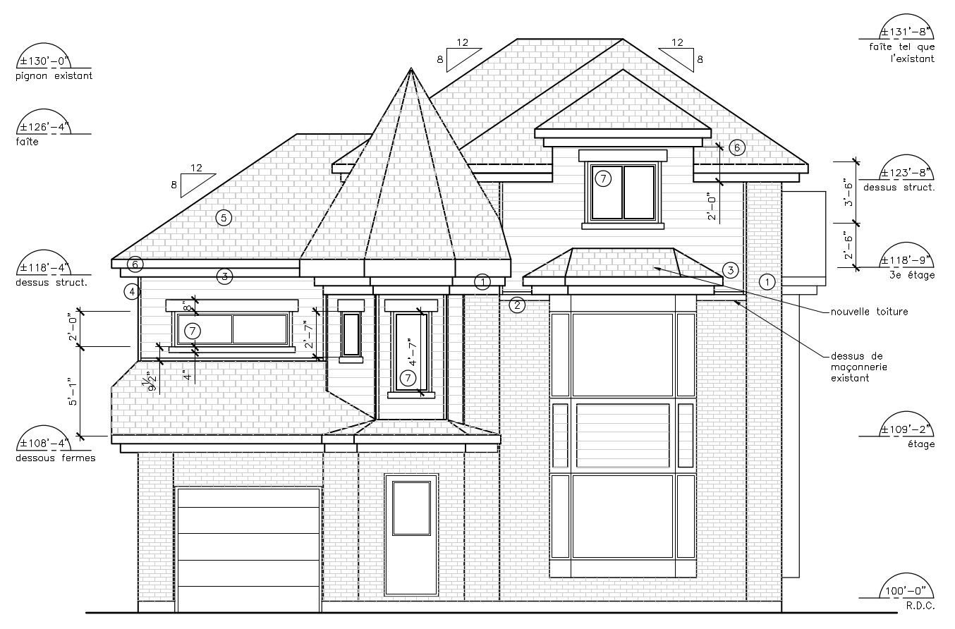 Plan de un maison