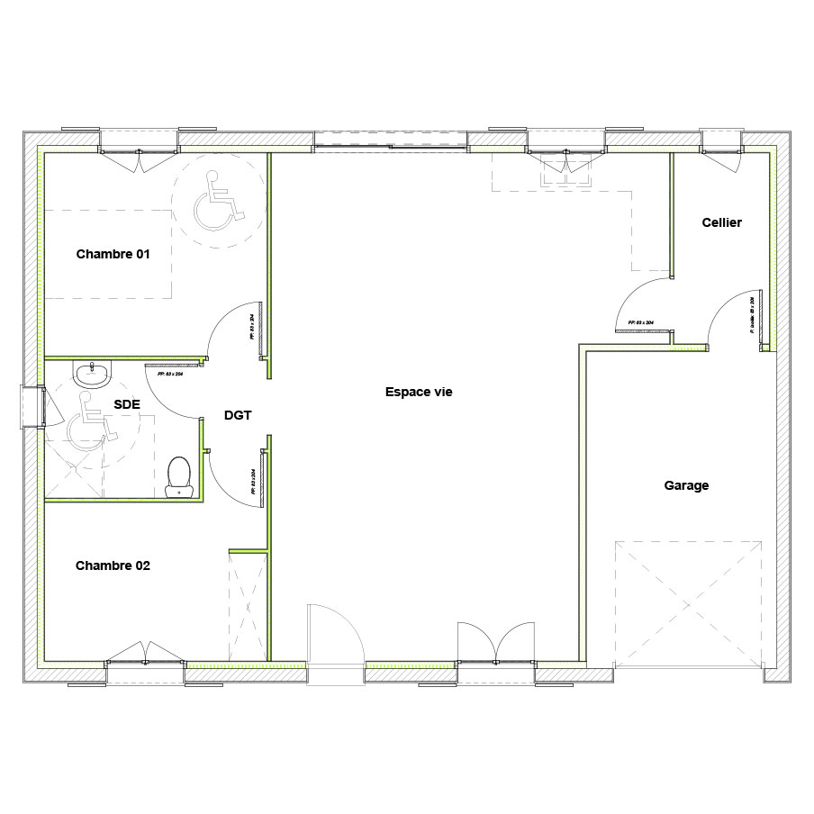 Plan de maison gratuit a dessiner