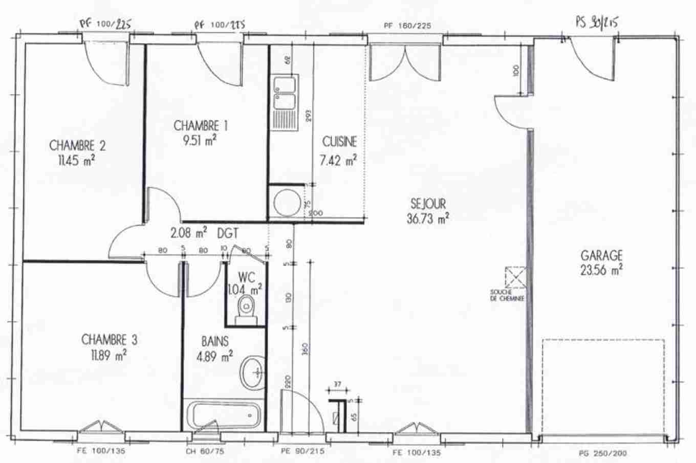 Plan de maison design interieur