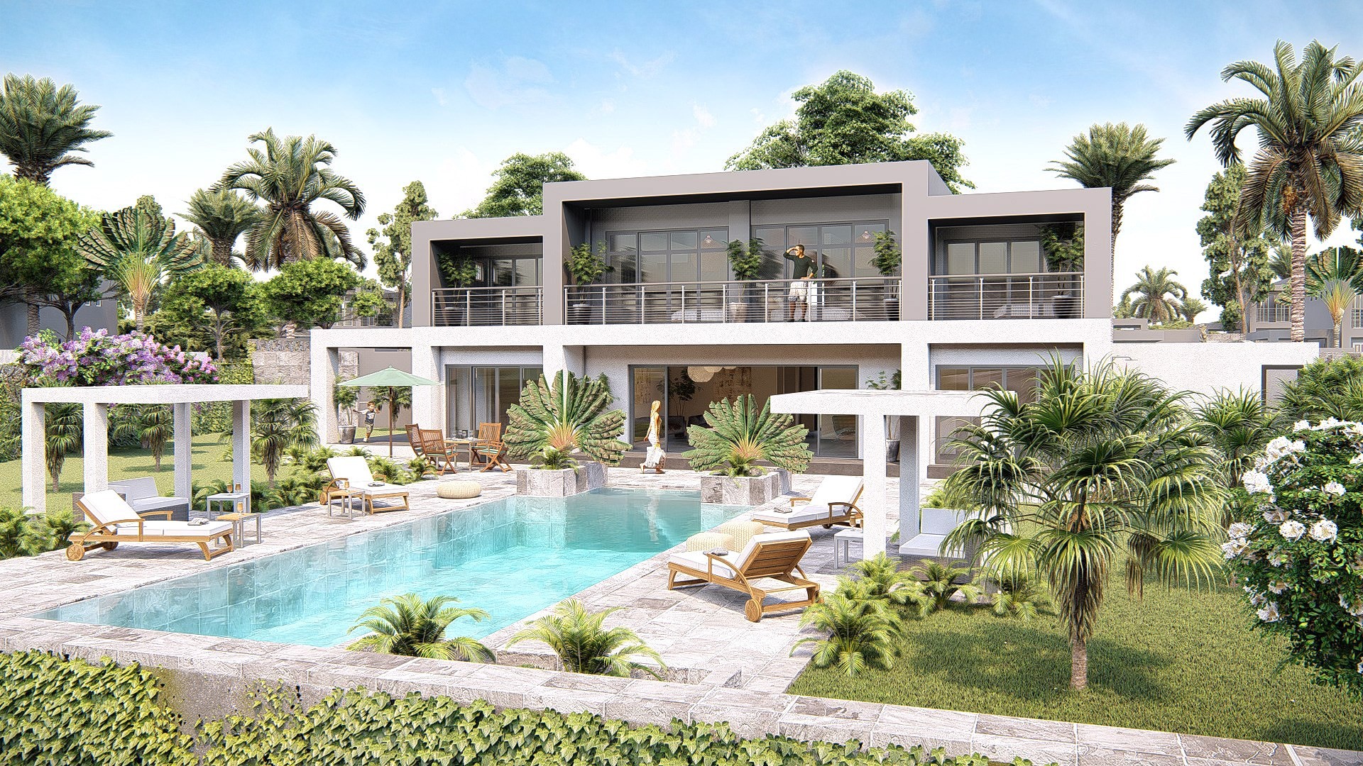 Grande maison de luxe plan - Idées de travaux