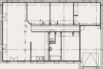 Exemple de plan de maison carre