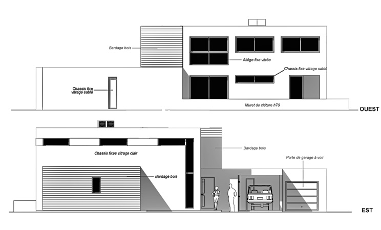 Dessinateur plan de maison
