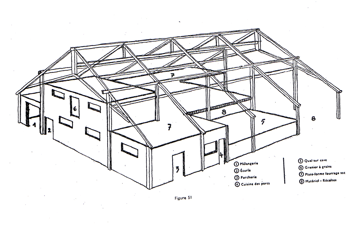 Plan de maison en l 150m2