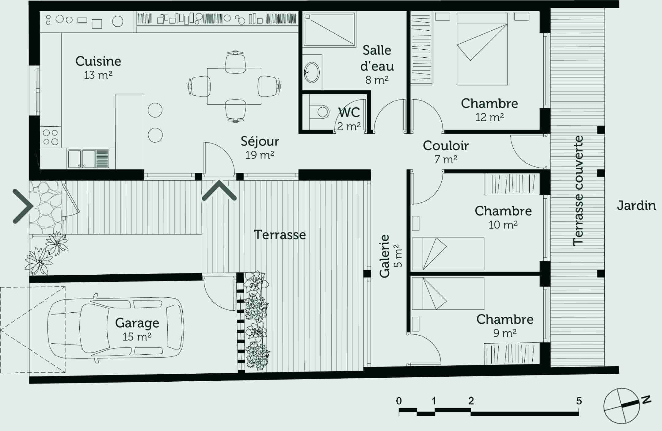 Plan de maison interieur gratuit