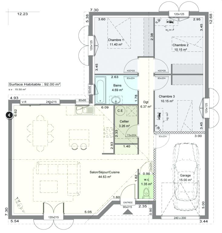 Plan de maison en afrique