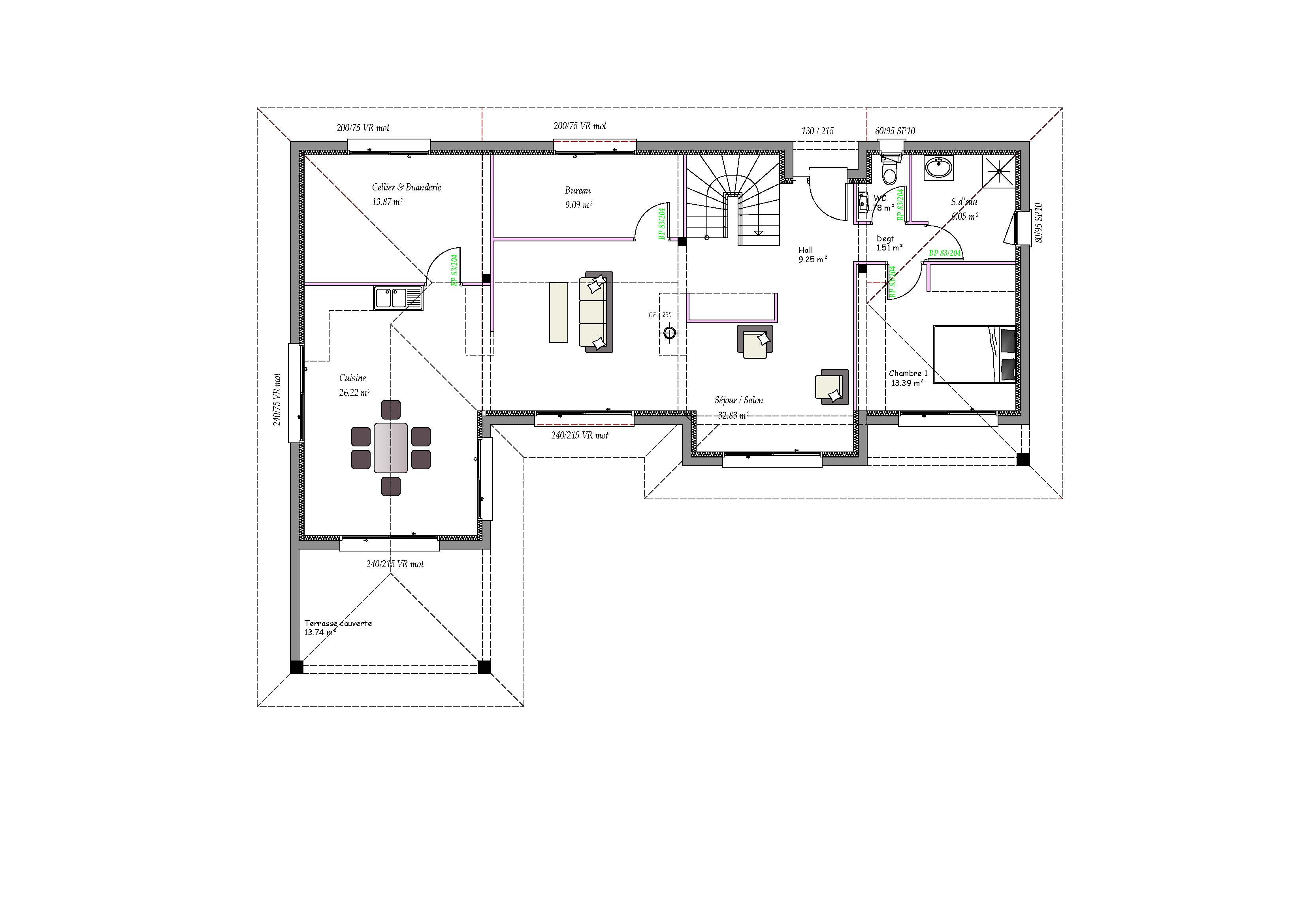 Faire ses propres plan de maison