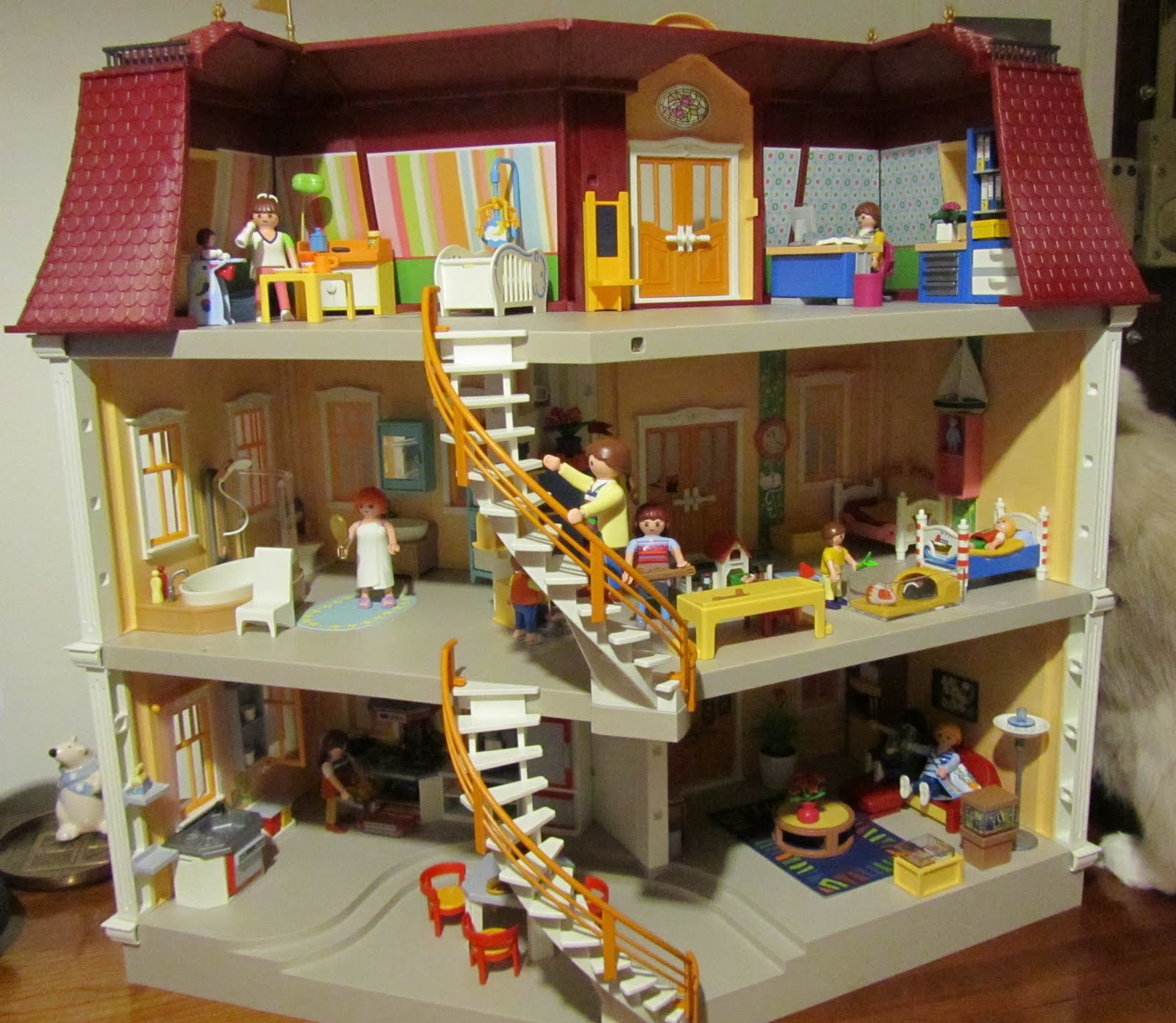Plan de la maison playmobile