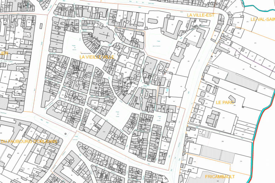 Plan cadastral de votre maison en ligne