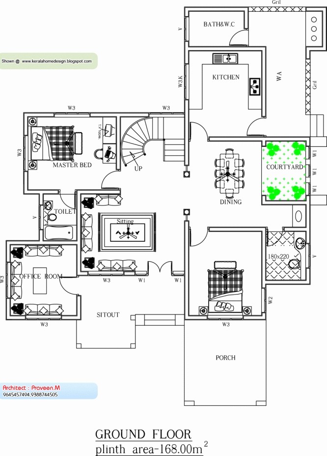 Plan de maison kerala