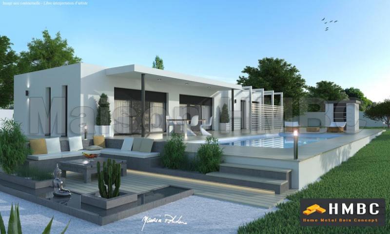 Plan de maison moderne de 150m2