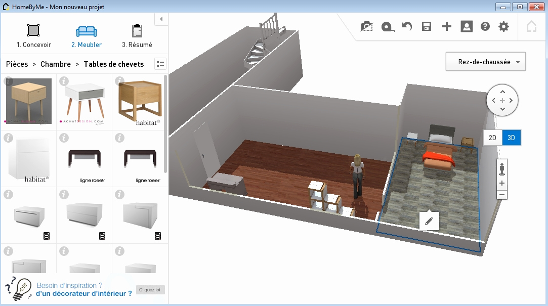 Logiciel de plan d'interieur de maison gratuit