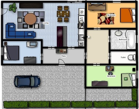 Dessiné les plan de sa maison