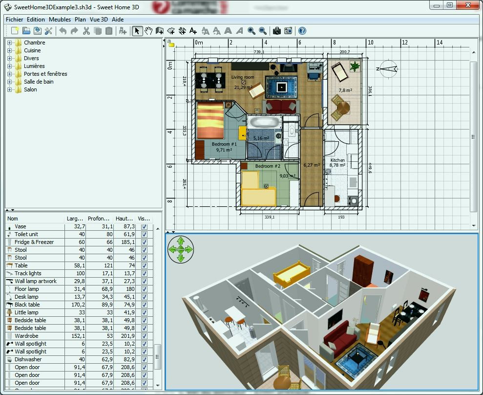 Logiciel de plan de maison gratuit en ligne