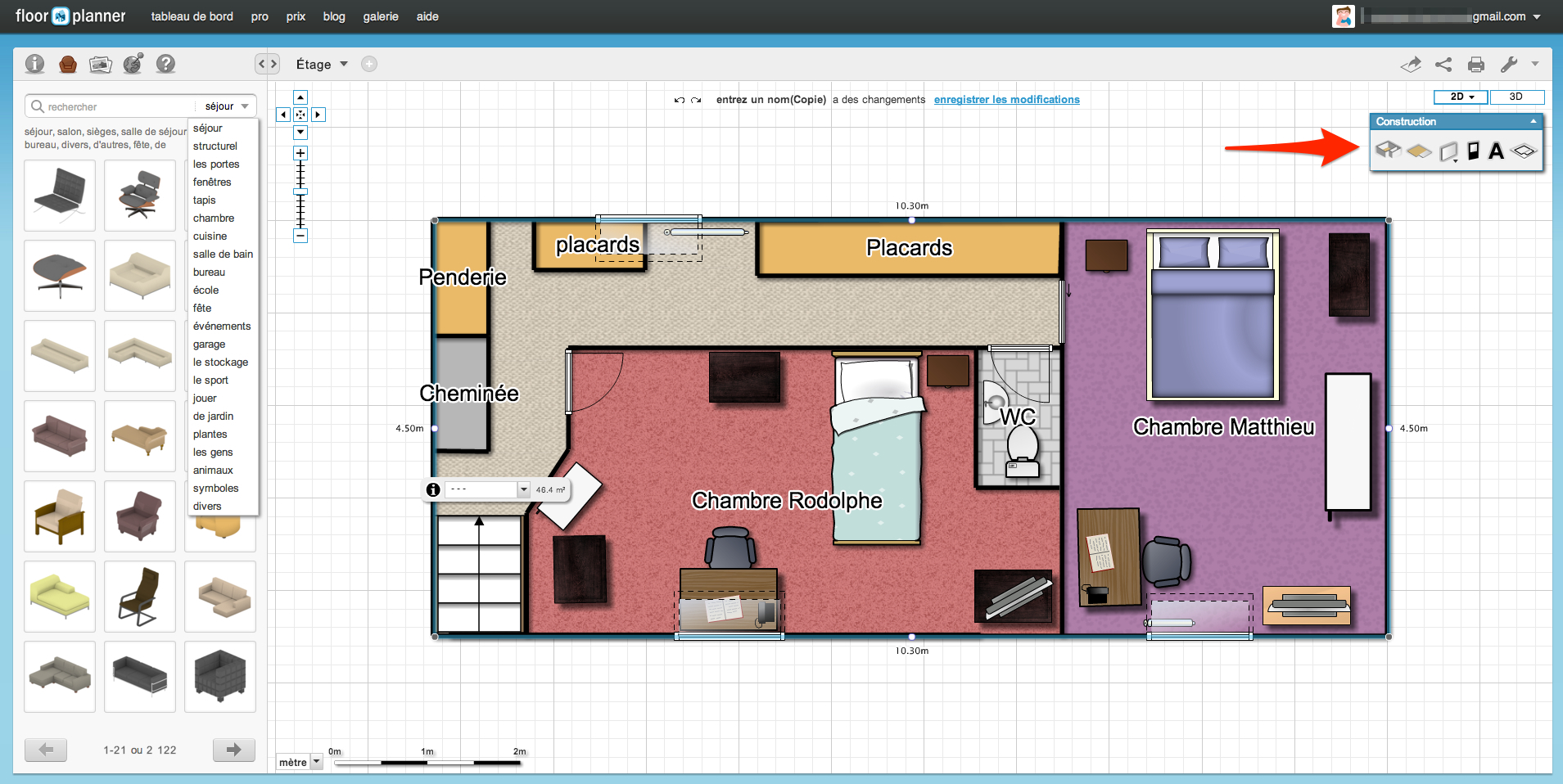 Plan de maison interactif