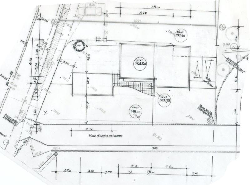 Maison plan de masse
