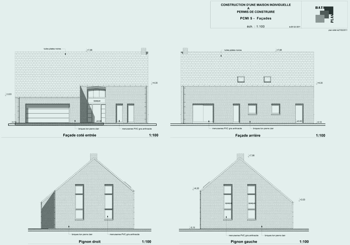 Logiciel pour plan de maison permis de construire