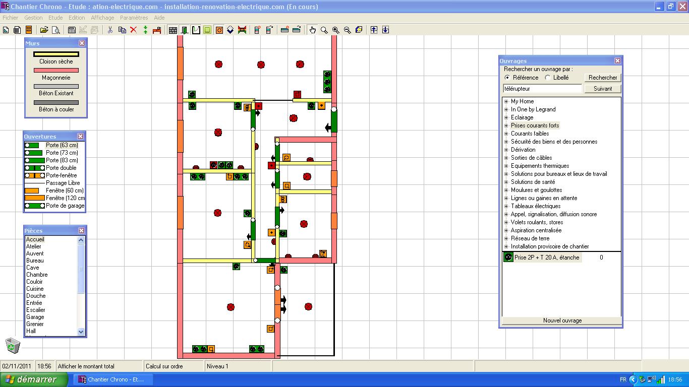Logiciel de plan electrique maison