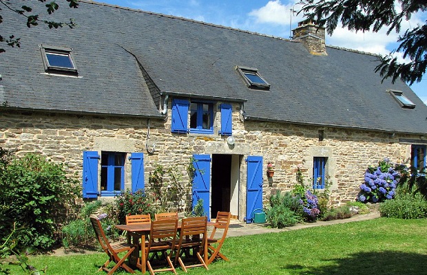 Plan de petite maison bretonne