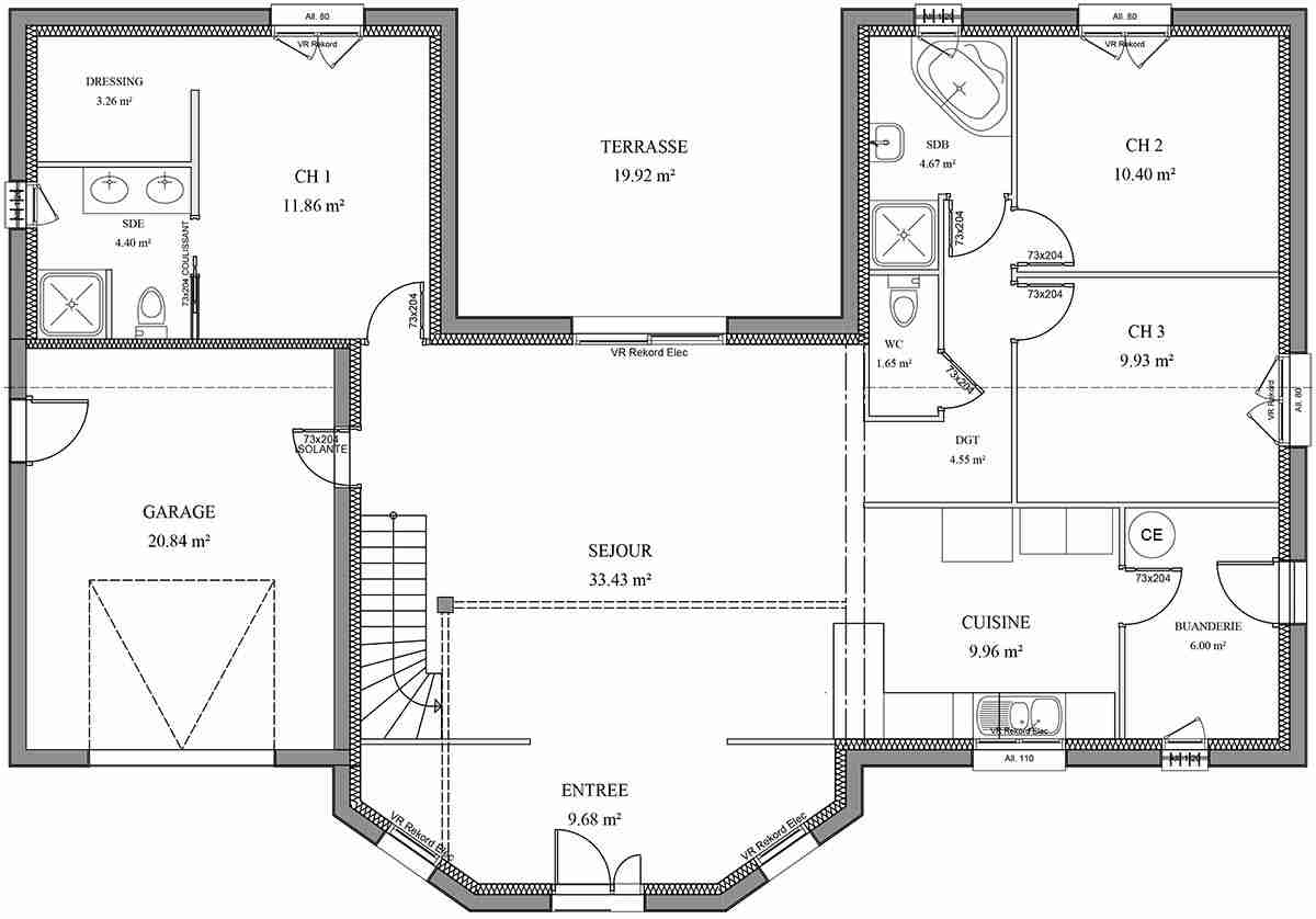 Plan de maison bois gratuit