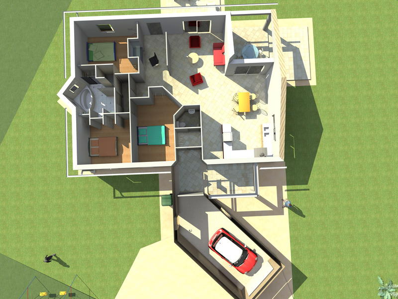 Plan de maison omega