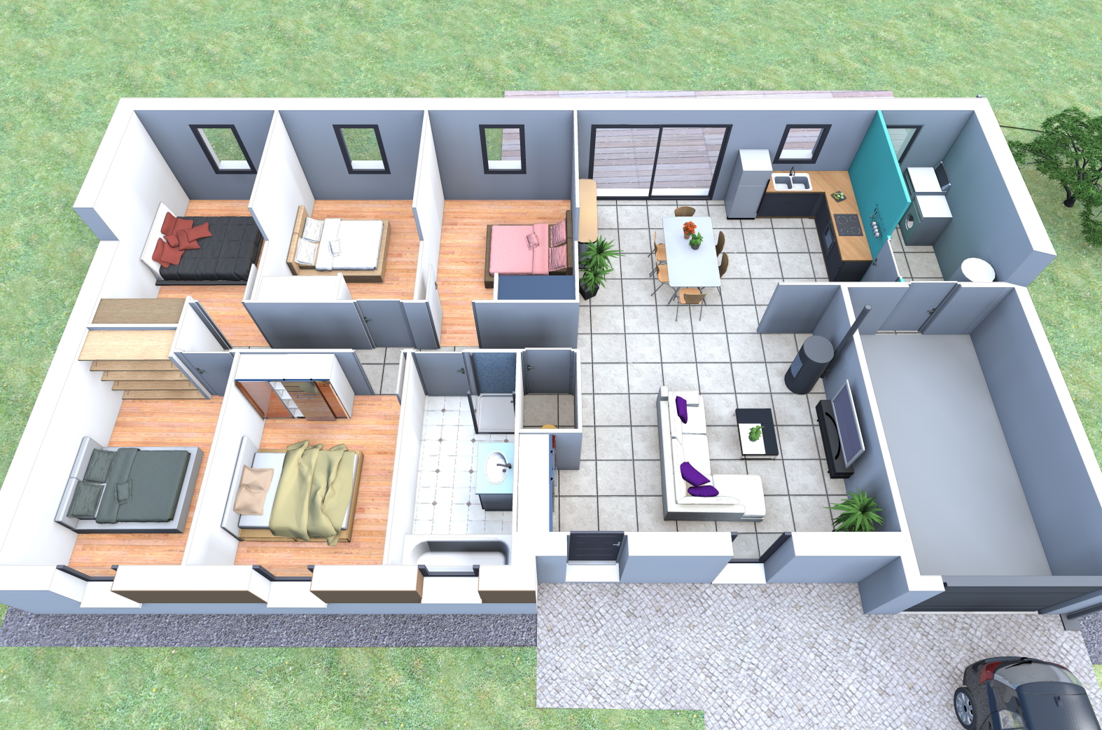 Faire un plan de pièce de maison