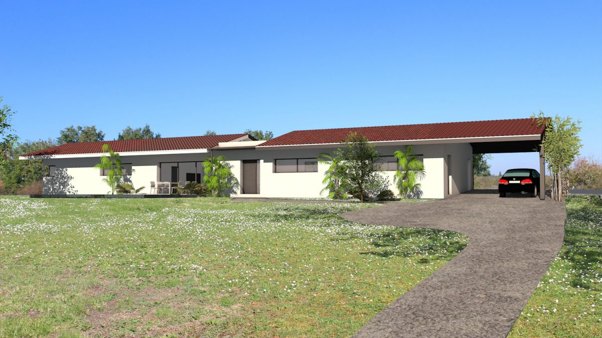 Plan maison architecte 170 m2