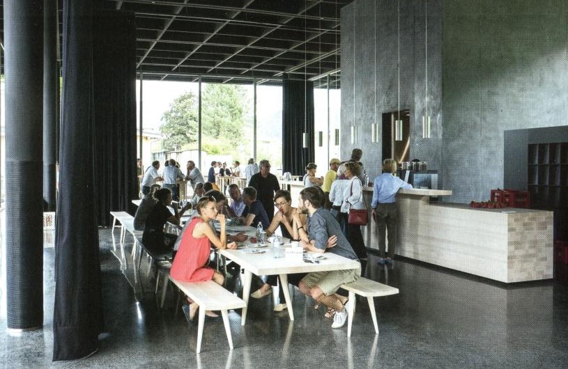 Maison de l'artisanat zumthor plan