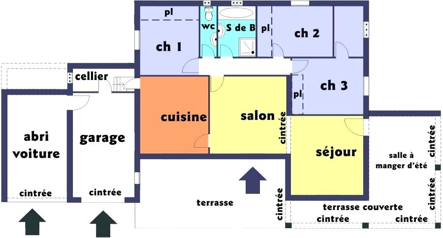 Plan de la maison idéale