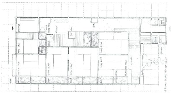 Plan de construction maison japonaise