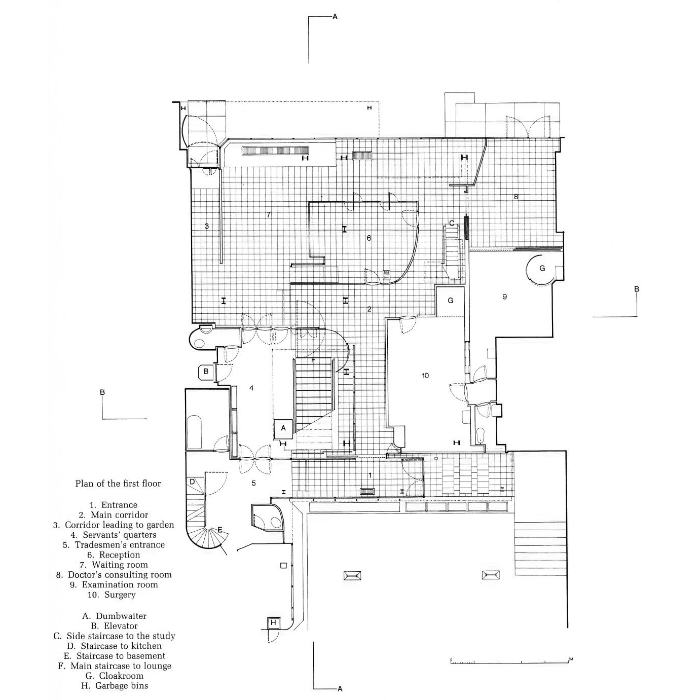 7 a la maison plan de la maison