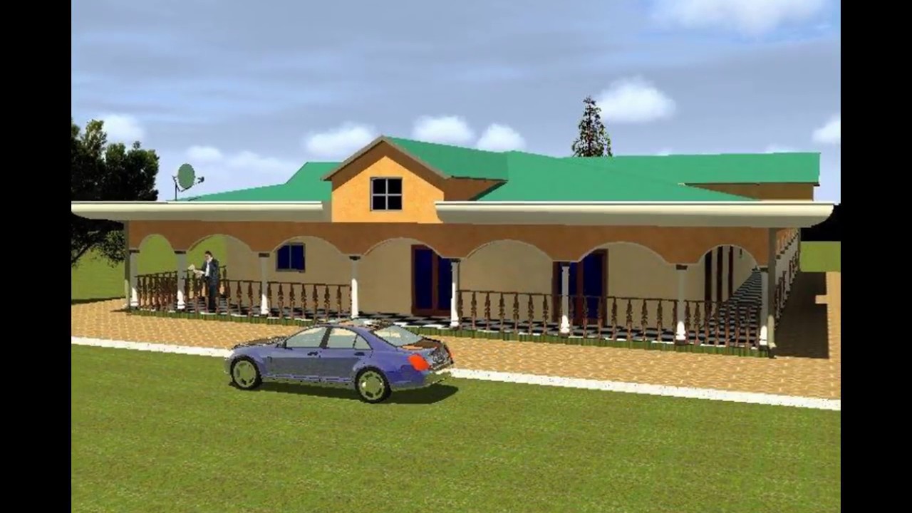 Plan de maison moderne cameroun