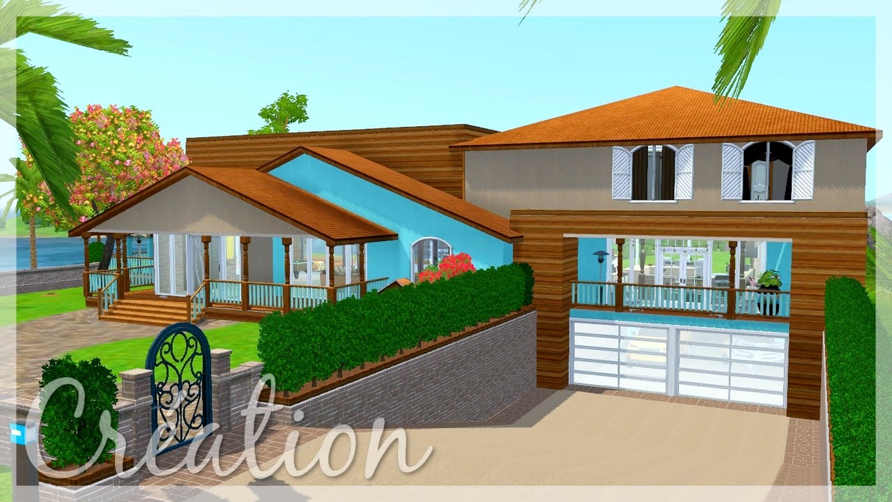 Maison de famille sims 3 plan