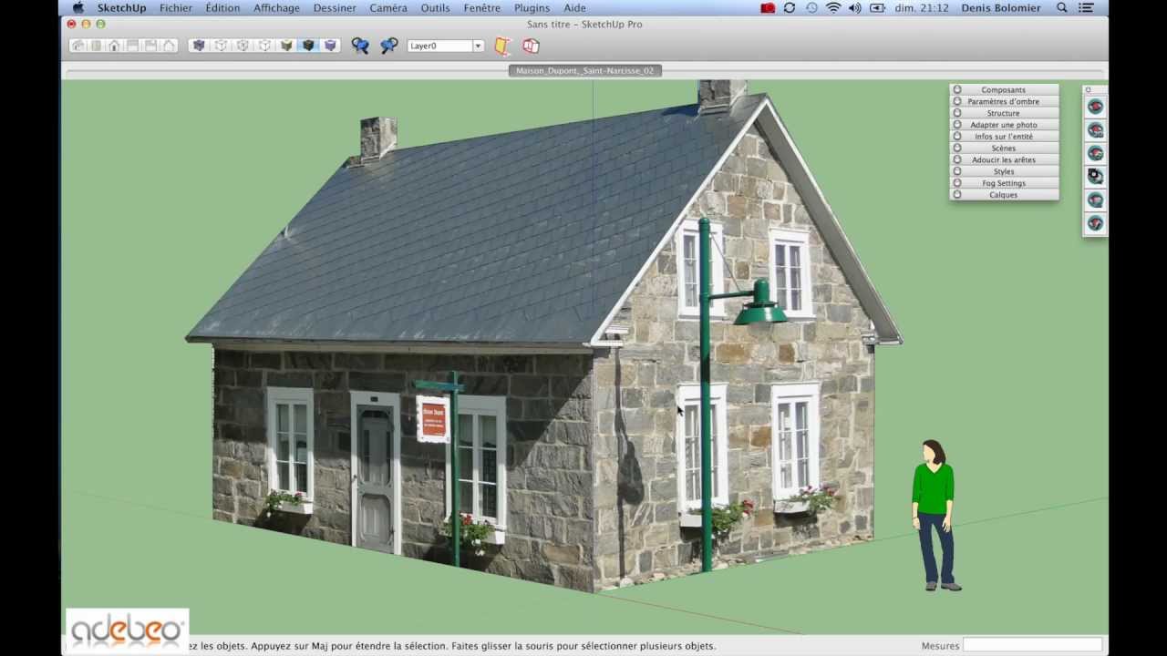 Faire le plan de sa maison avec sketchup - Idées de travaux