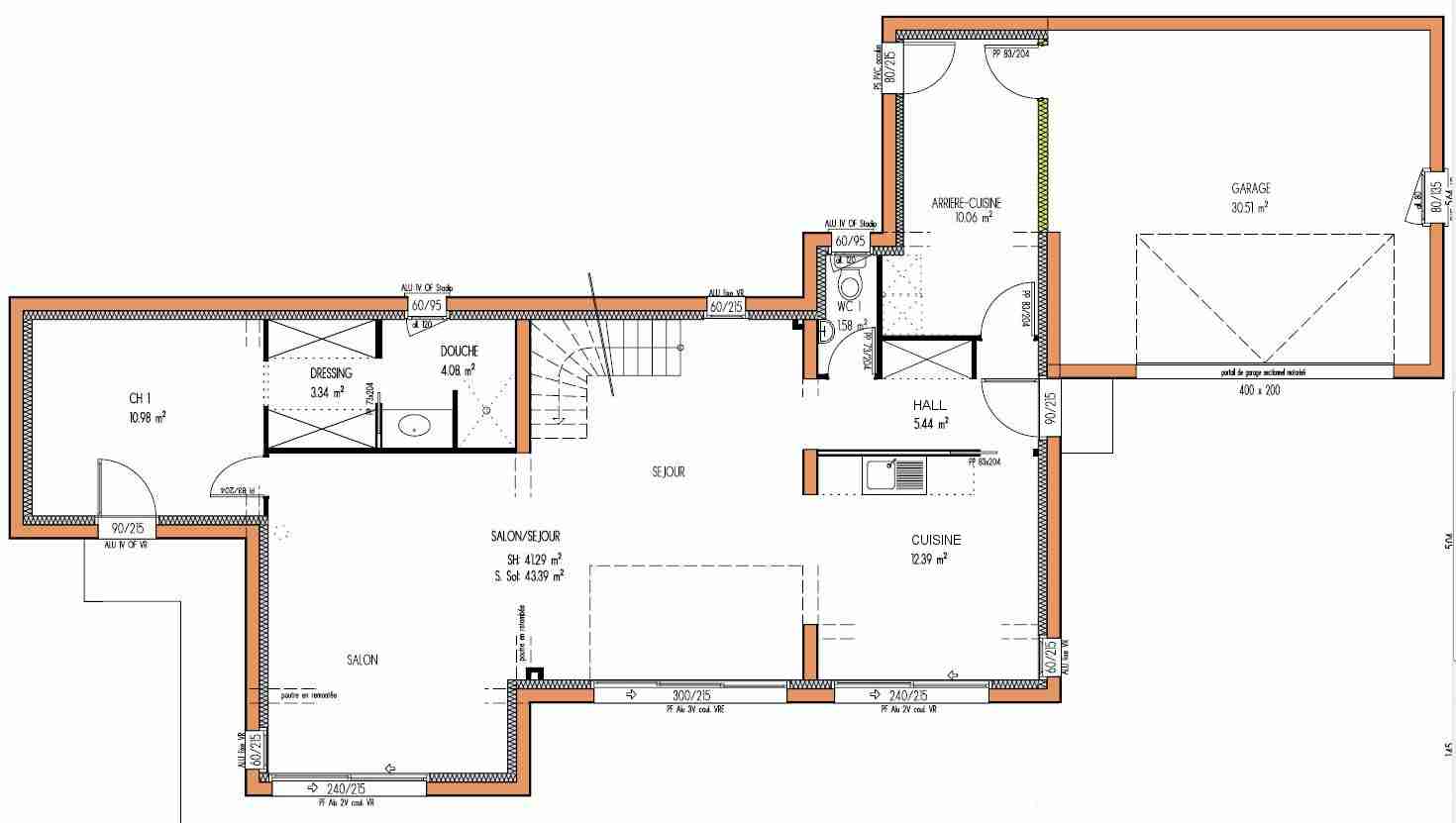 Idee de plan de maison a etage