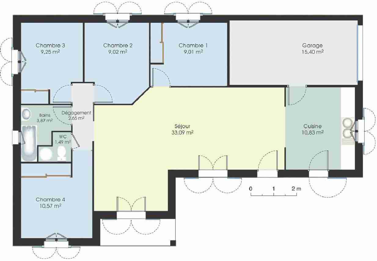 Simulation de plan de maison gratuit