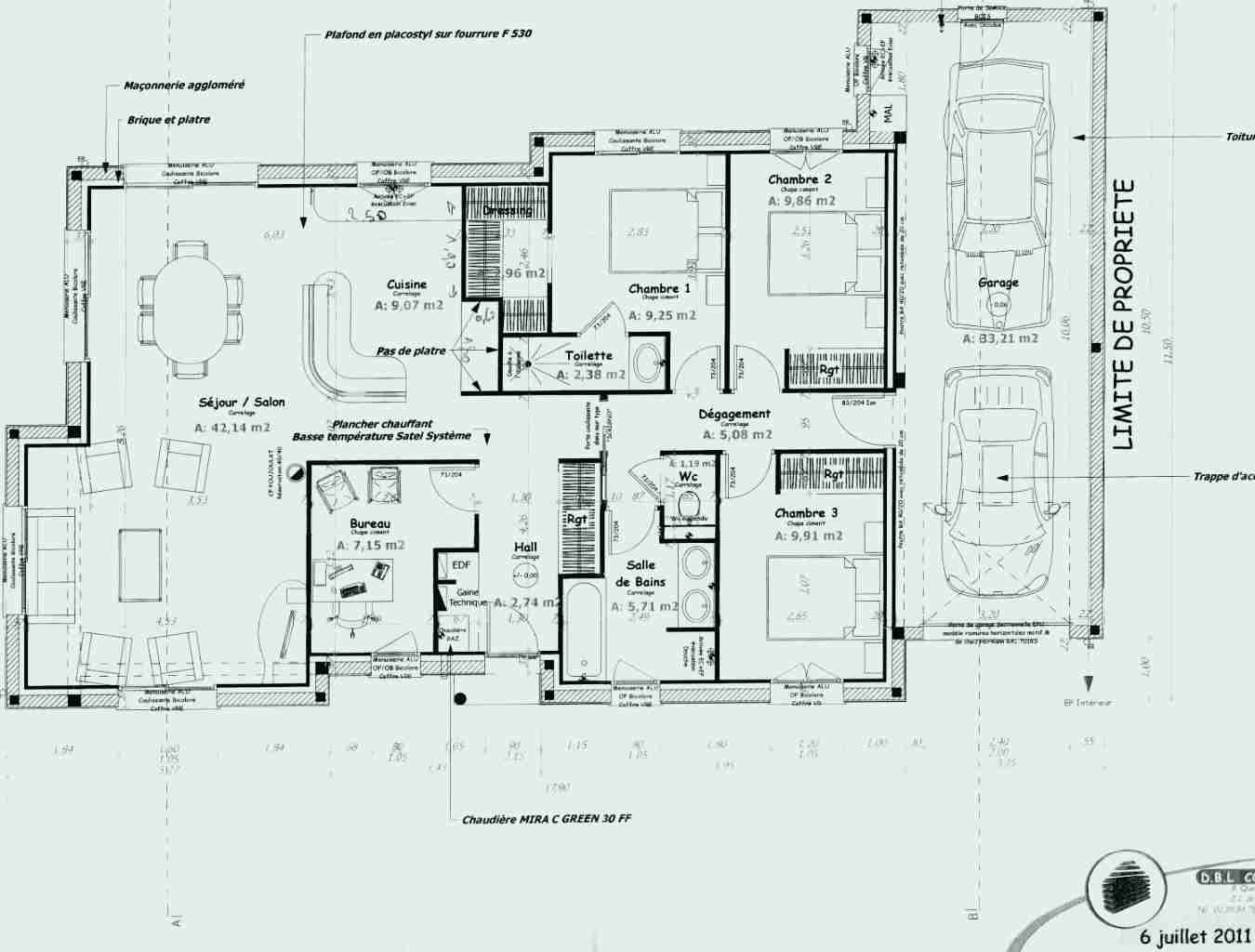 Plan de maison bbc trecobat