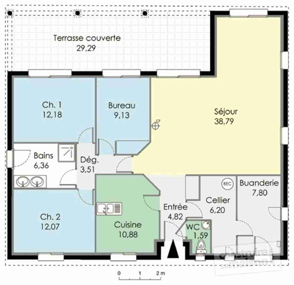 Faire plan de maison plain pied