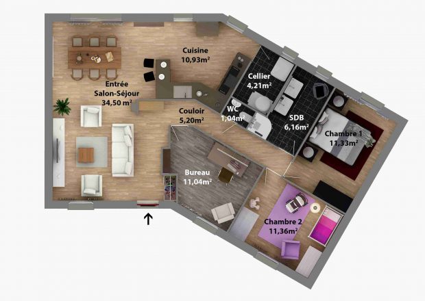 Faire un plan de maison en 3d - Idées de travaux