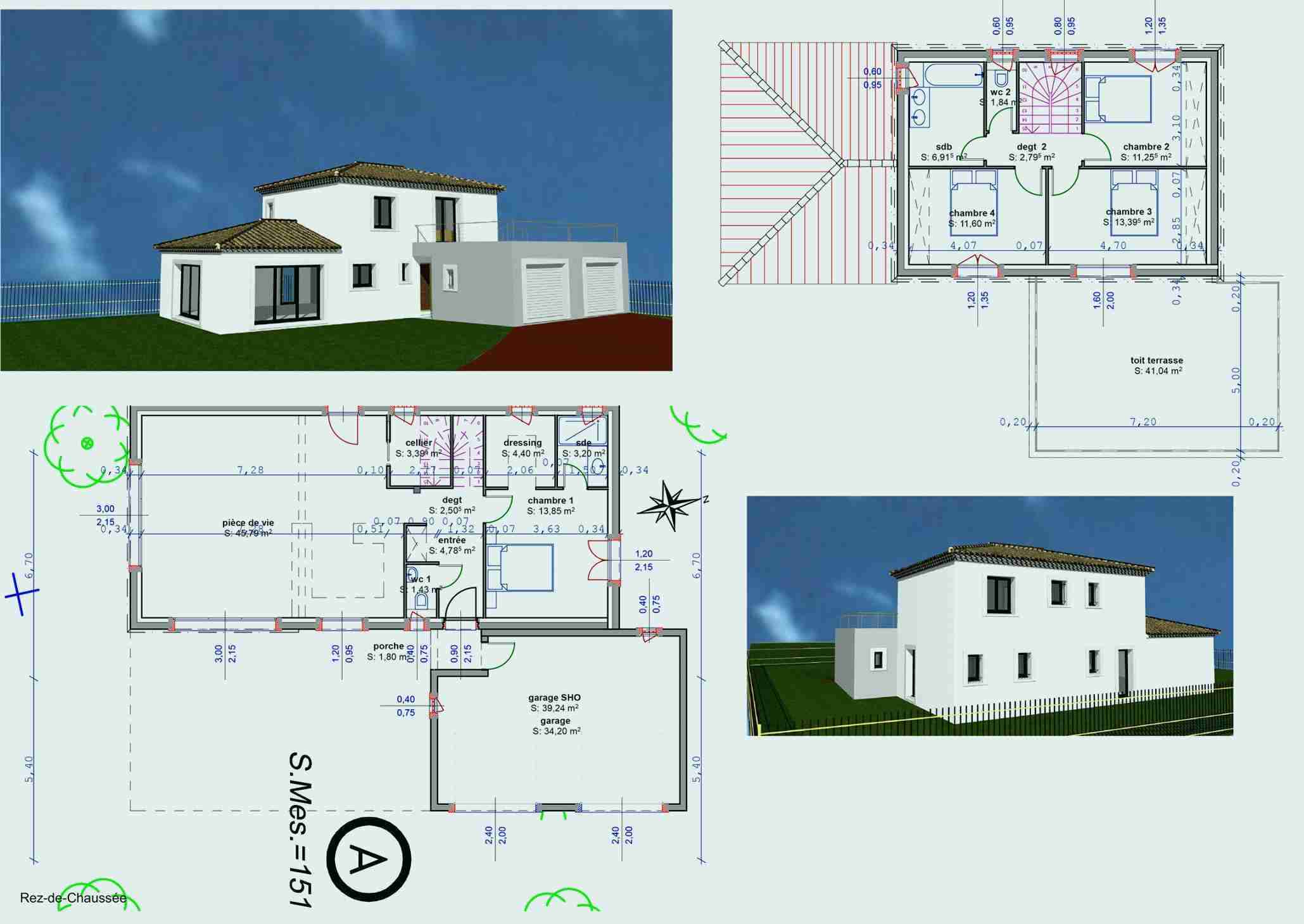 plan-de-maison-tage-110m2-id-es-de-travaux