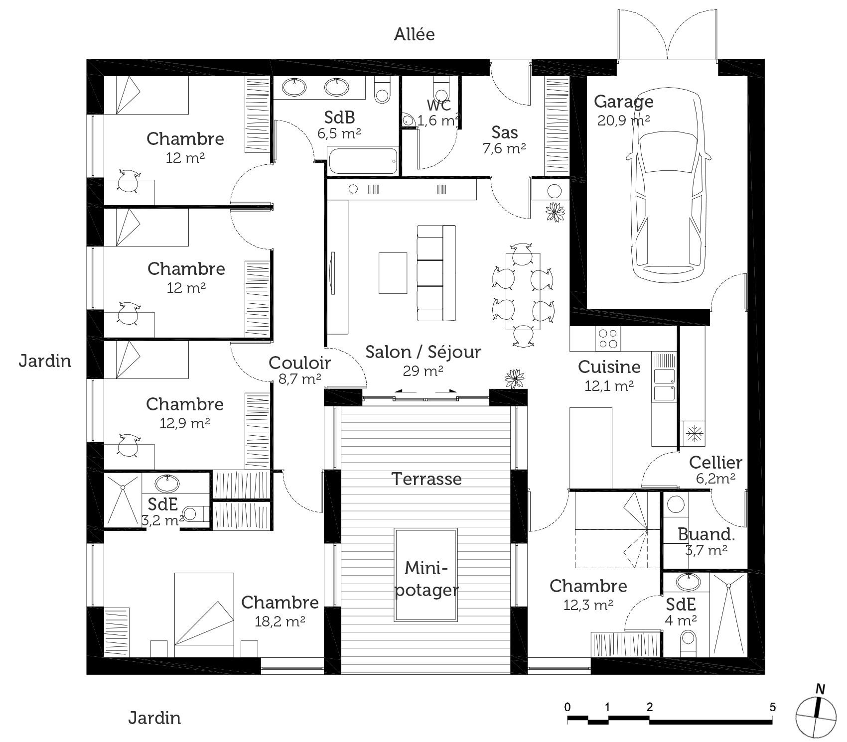 Plan maison sic gratuit