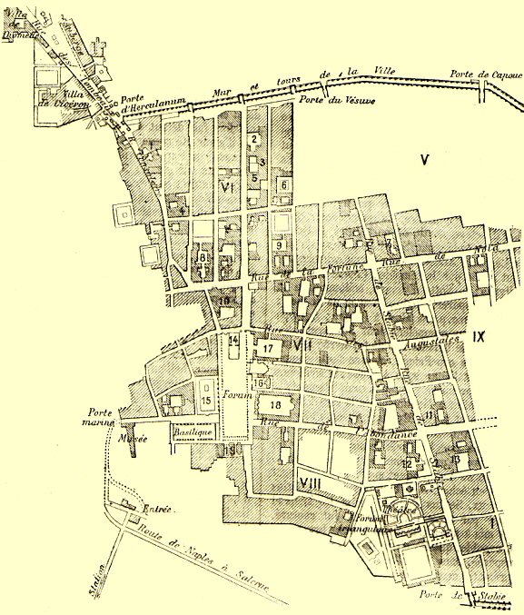 Maison de salluste plan