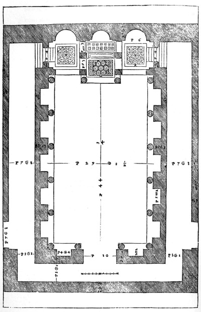 Maison carrée de nimes plan