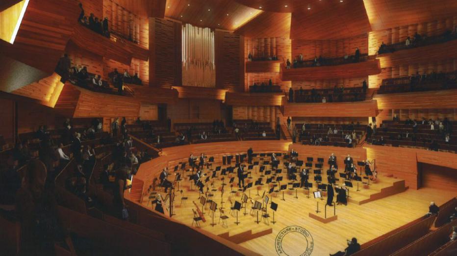 Plan salle auditorium maison de la radio