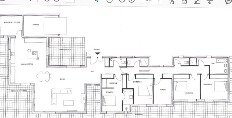 Plan de maison corse