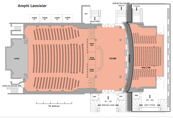 Maison de la chimie plan