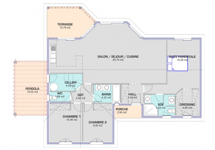 Socoren plan de maison