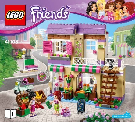 Plan de montage maison lego friends