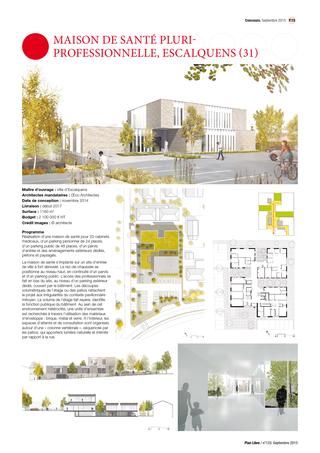 Plan libre maison de l'architecture